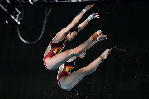 China's Chen Yuxi and Quan Hongchan 